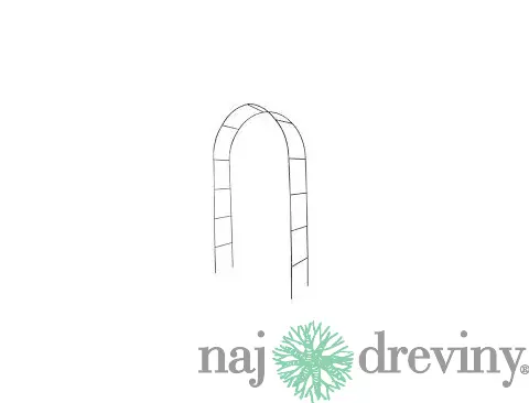 Pergola na popínavé rastliny-ruže 2,4x1,4x0,37m/1,2m