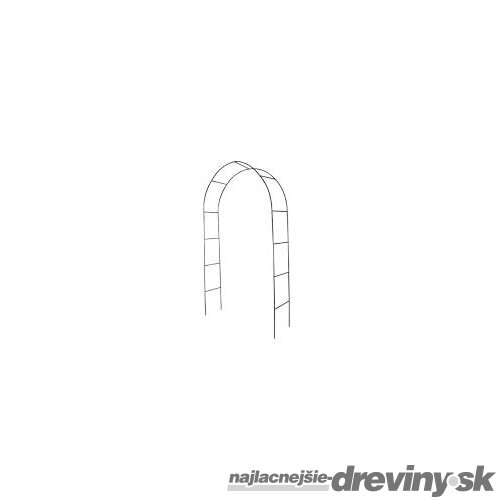 Pergola na popínavé rastliny-ruže 2,4x1,4x0,37m/1,2m