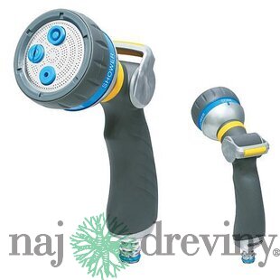 Pištoľ AQUACRAFT® 760470, zavlažovacia, záhradná, Ergonomic, kov