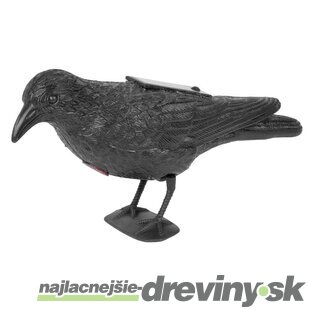 Plašič vtákov Havran čierny, solárny, zvuk