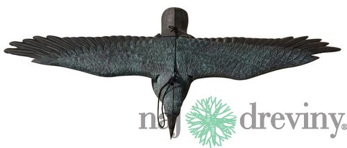 Plašič vtákov, Vrana letiaca, odpudzovač, 80x11x45cm