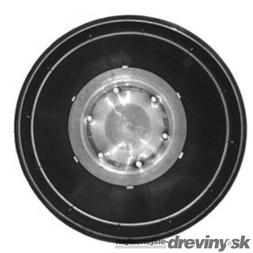 Plastový kvetináč čierny objem 60 l