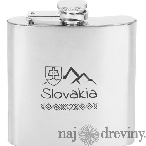 Ploskačka MagicHome HF292, 177 ml, nerez, Slovakia