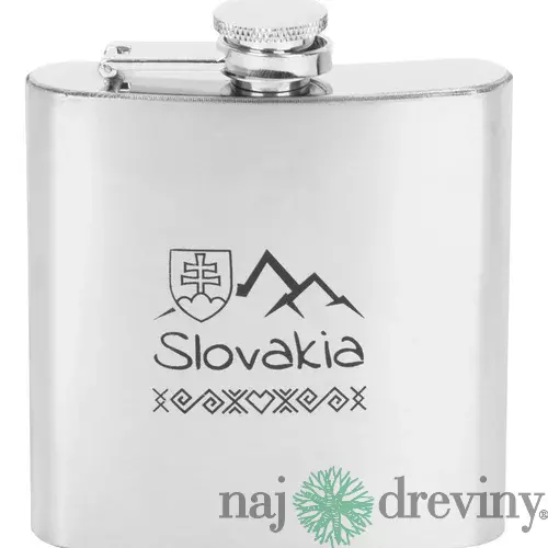 Ploskačka MagicHome HF292, 177 ml, nerez, Slovakia