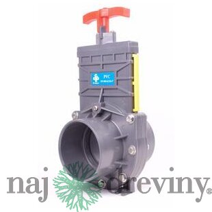 Praher šupátkový ventil 110 mm DN100 PVC