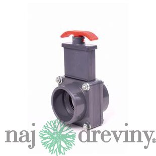 Praher šupátkový ventil 50 mm DN40 PVC