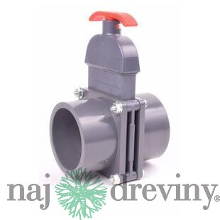 Praher šupátkový ventil 63 mm DN50 PVC