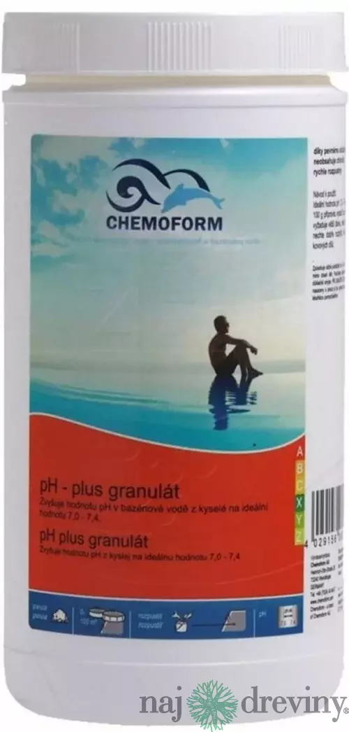 Prípravok Chemoform 0802, pH plus, 1 kg