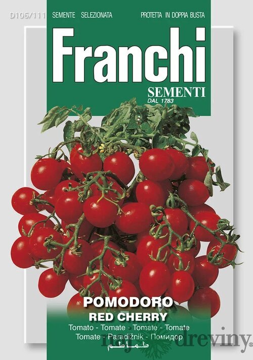 Rajčiak - RED CHERRY - semená, 1,5 gramu