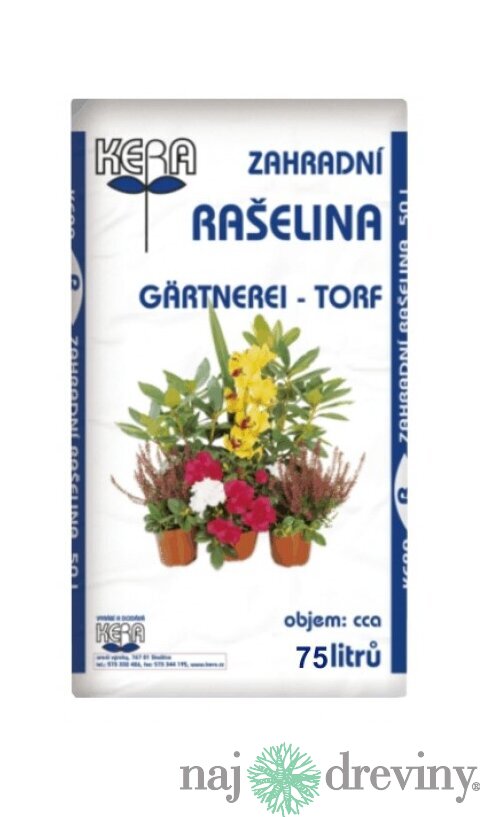 Rašelina záhradná 75 l