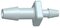 Redukcia na hadicu 9,5 x 6,4 mm
