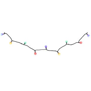 Reťaz MagicHome Vianoce Cherry Balls, 100x LED multicolor, IP44, 8 funkcií, osvetlenie, L-9,90 m 220V