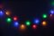 Reťaz MagicHome Vianoce Cherry Balls, 100x LED multicolor, IP44, 8 funkcií, osvetlenie, L-9,90 m 220V