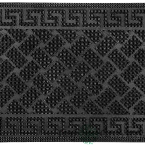 Rohožka MagicHome RBR 169, pred dvere, Inca, 40x60 cm, guma