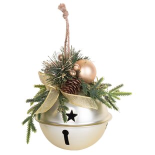 Rolnička MagicHome Vianoce, 08x08x10 cm, zlatá
