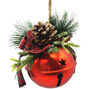 Rolnička Vianoce, 08x08x10 cm, červená