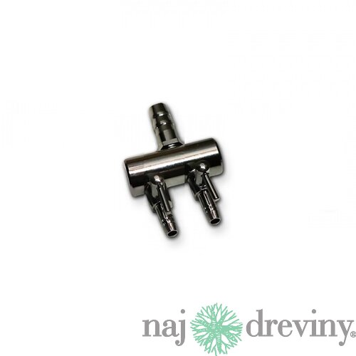 Rozdeľovač na hadicu 2-cestný 4 / 6 mm