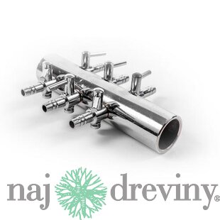 Rozdeľovač na hadicu 6-cestný