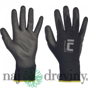Rukavice BUNTING Evolution Black 09/L záhradné