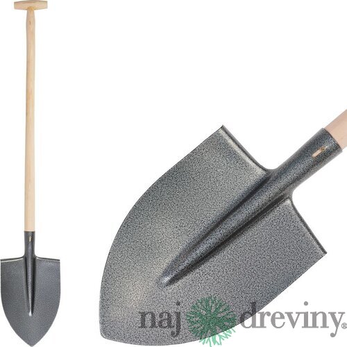 Rýľ S506.WH špicatý, KomaXit, drevená násada T