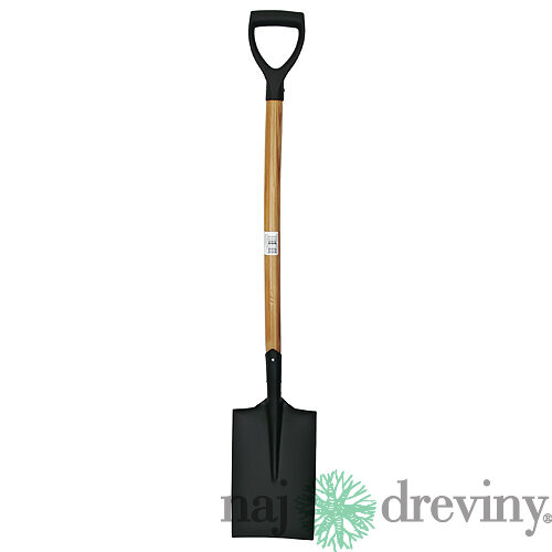 Rýľ S5119 rovný, WoodHand, s násadou D