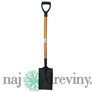 Rýľ S5119 rovný, WoodHand, s násadou D