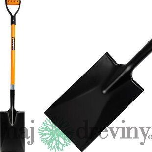 Rýľ S5413 rovný, násada sklolaminát D
