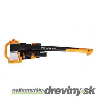 Sada FISKARS sekera X21 + ostrič XSHARP 1019333