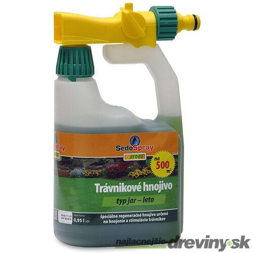 SEDOSPRAY TRÁVNIK JAR LETO s aplikátorom 950 ml