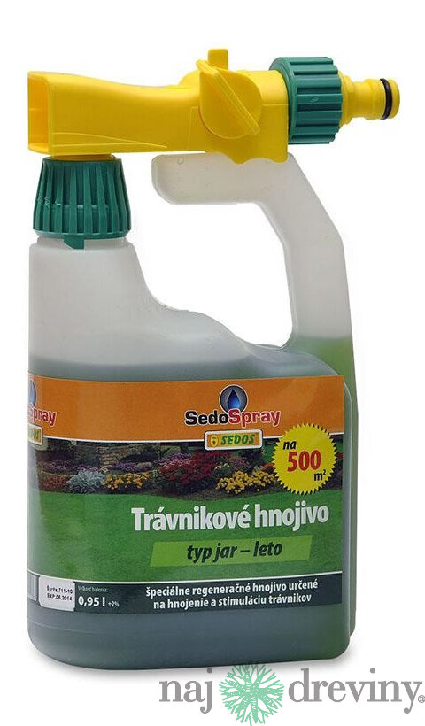 SEDOSPRAY TRÁVNIK JAR LETO s aplikátorom 950 ml
