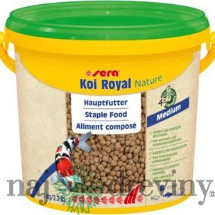 Sera krmivo pre ryby Koi Royal Nature Medium 3800 ml