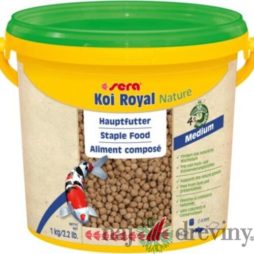 Sera krmivo pre ryby Koi Royal Nature Medium 3800 ml