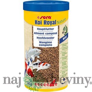 Sera krmivo pre ryby Koi Royal Nature Mini 1000 ml