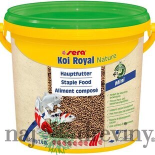 Sera krmivo pre ryby Koi Royal Nature Mini 3800 ml