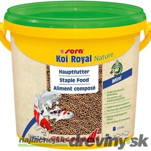 Sera krmivo pre ryby Koi Royal Nature Mini 3800 ml