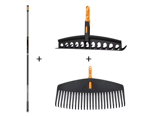 Set FISKARS ONECLICK hrable 1080674 a 1080673+násada 1080547