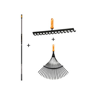 Set FISKARS ONECLICK hrable 1080677 a 1080675+násada 1080547