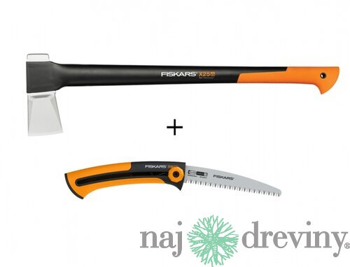 Set FISKARS sekera X25 1015643 +pílka 1000613 1025437