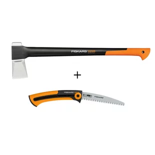 Set FISKARS sekera X25 1015643 +pílka 1000613 1025437