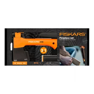 Set na oheň FISKARS sekera X5 + nôž + ostrič 1057913