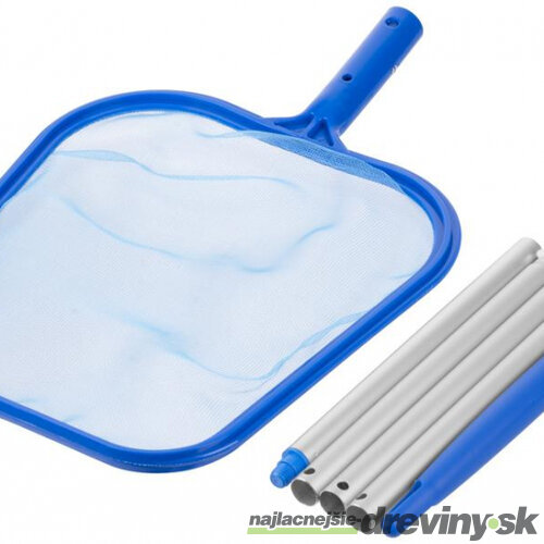 Sieťka Strend Pro Pool, na lístie, s násadou/tyčou 48“/122 cm, bazénová