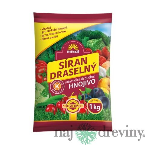 Síran draselný 1kg Forestina