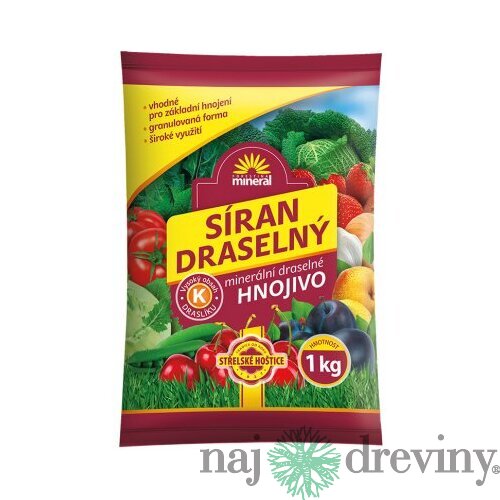 Síran draselný 1kg Forestina