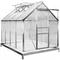 Skleník Greenhouse, Alu, PC 6 mm, 250x190x195 cm