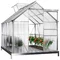 Skleník Greenhouse, Alu, PC 6 mm, 250x190x195 cm