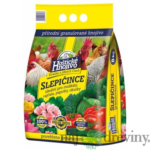 Slepačince gran. 8kg/60P NPK 7-13-2 Hoštice