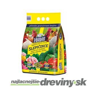 Slepačince gran. 8kg/60P NPK 7-13-2 Hoštice