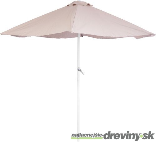 Slnečník ZINA 230 cm, 34/34 mm, béžový, záhradný