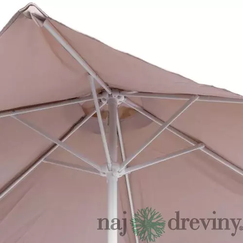 Slnečník ZINA 230 cm, 34/34 mm, béžový, záhradný