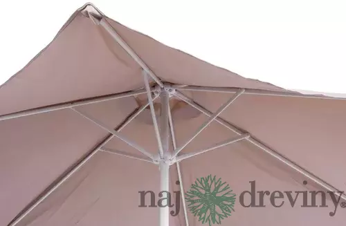 Slnečník ZINA 230 cm, 34/34 mm, béžový, záhradný